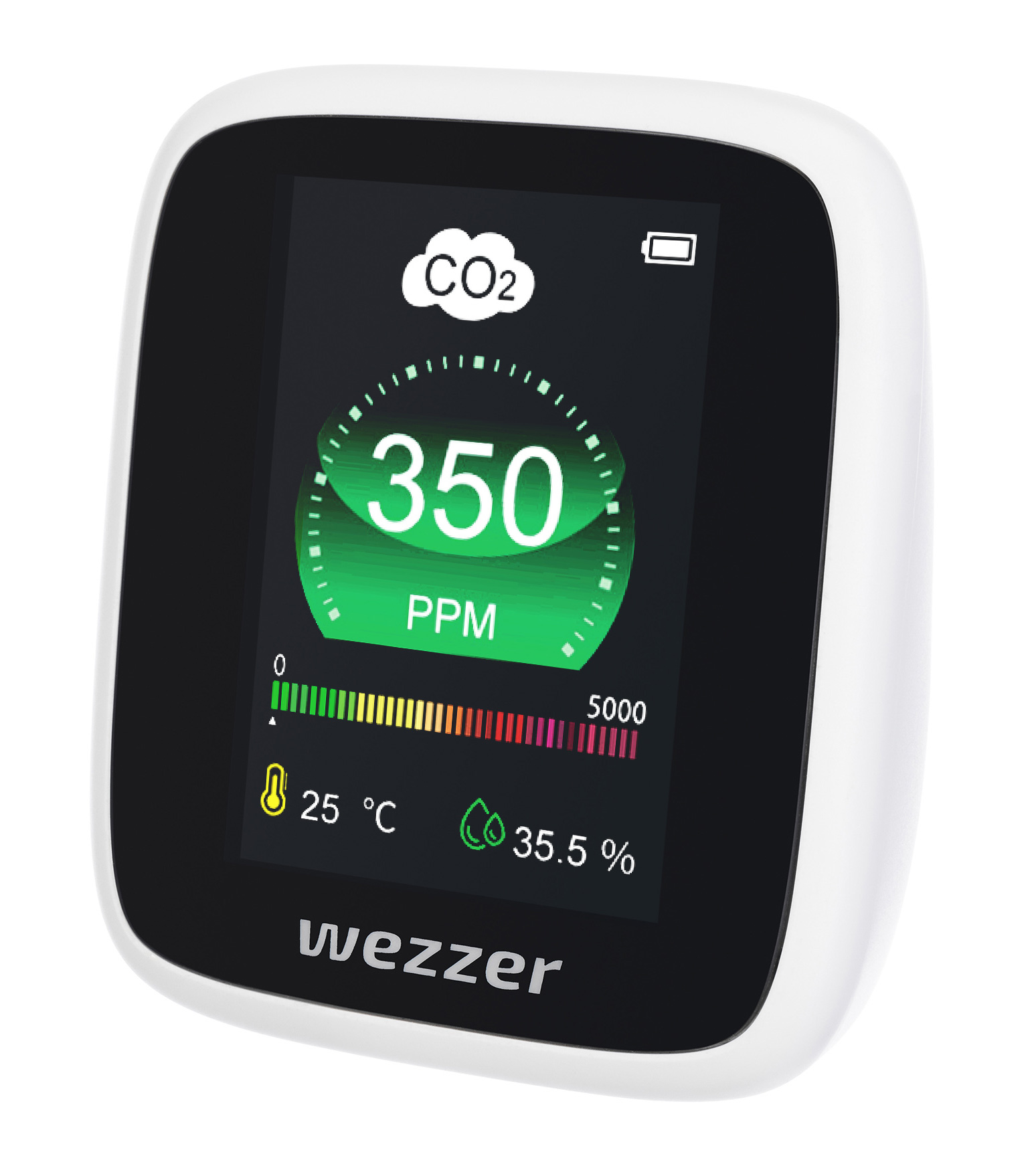 Medidor de la calidad del aire Levenhuk Wezzer Air MC20