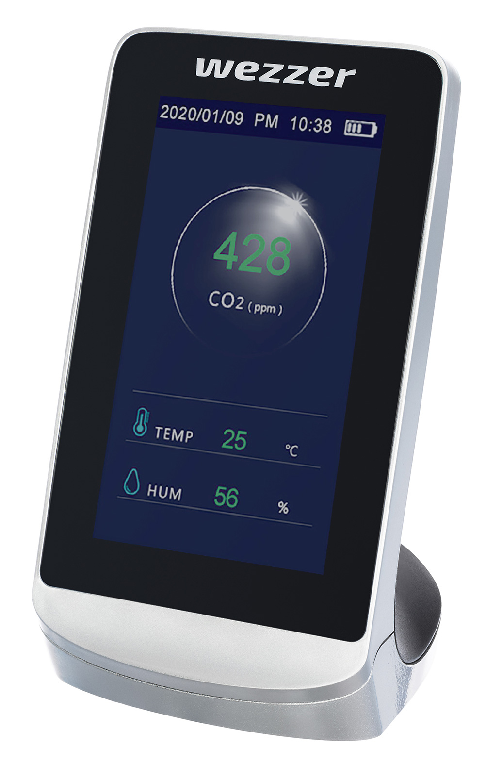 Medidor de la calidad del aire Levenhuk Wezzer Air MC60