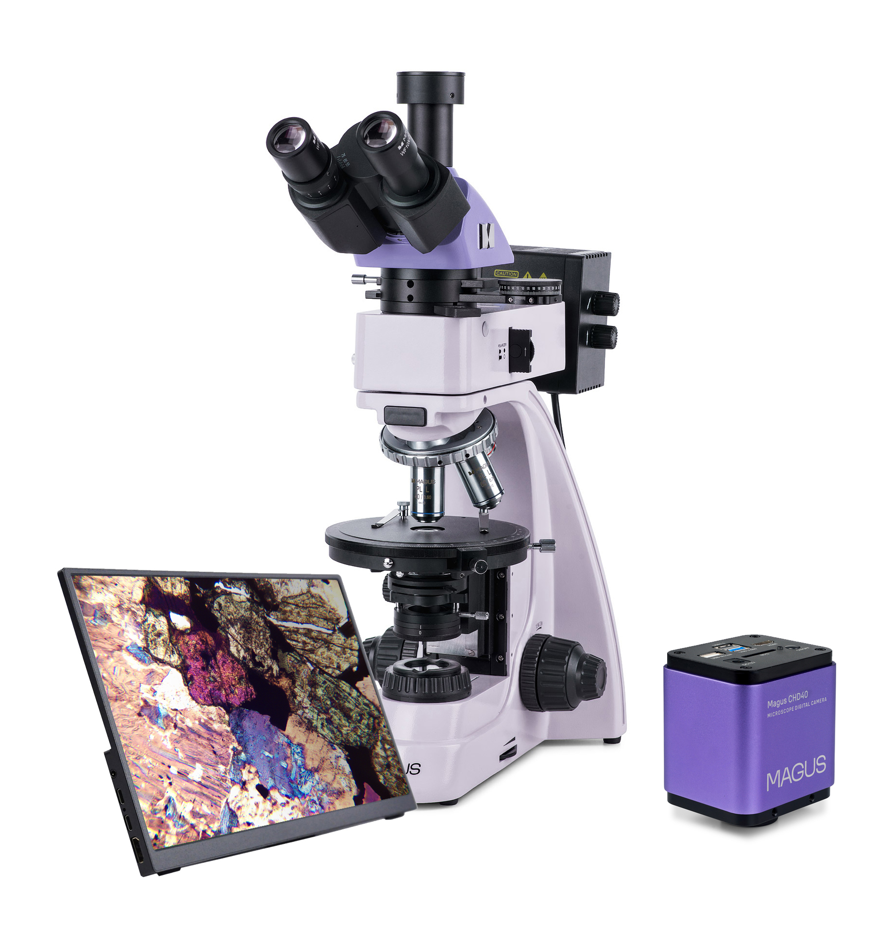 Microscopio polarizador digital MAGUS Pol D850 LCD