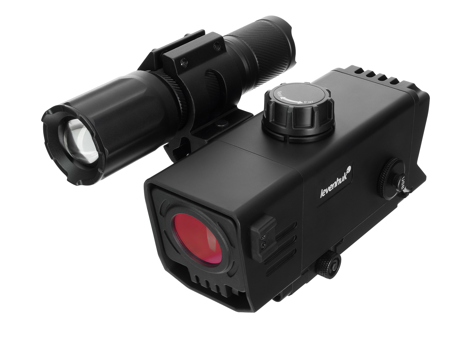 Visor de visión nocturna para rifle Levenhuk Halo NVR50