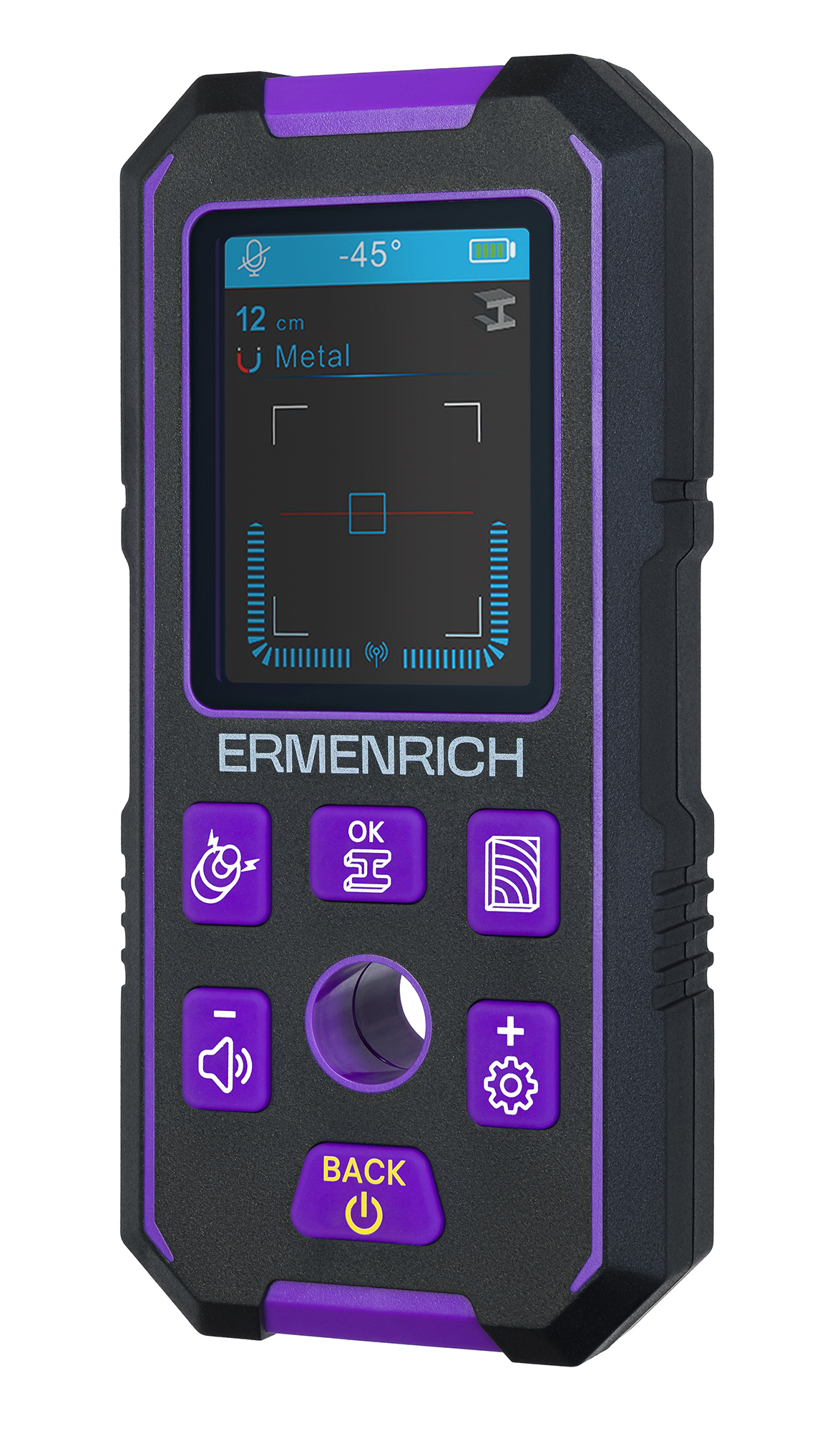 Detector de montantes Ermenrich Ping SM70