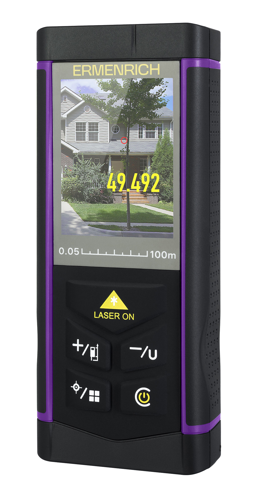 Medidor láser Ermenrich PRO LR100, con cámara