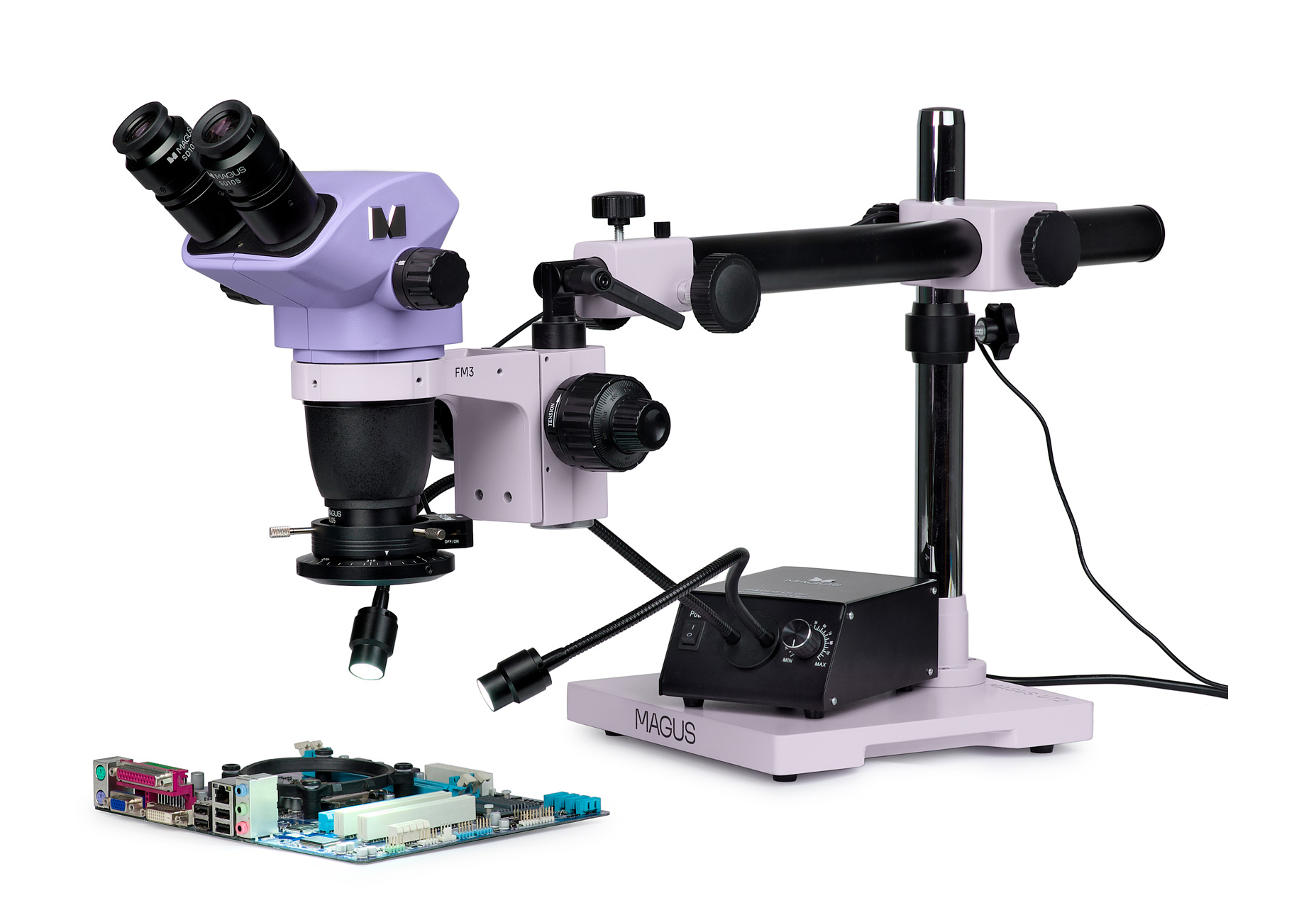 Estereomicroscopio MAGUS Stereo 8BR para reparaciones electrónicas
