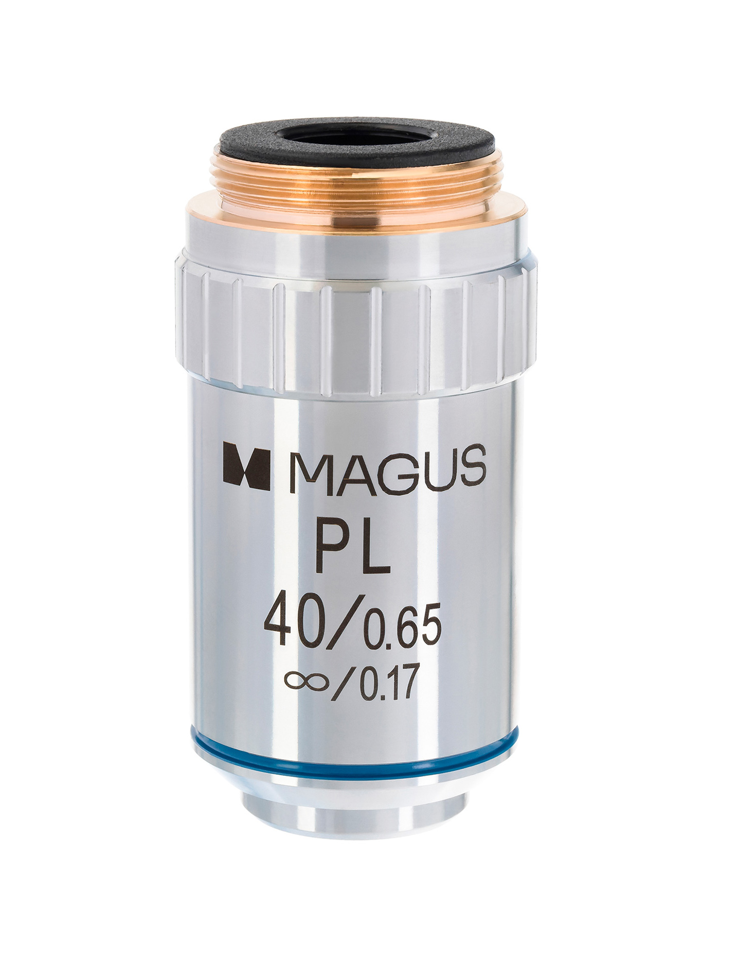 Objetivo plano corregido al infinito MAGUS MP40 40x/0,65 ∞/0,17