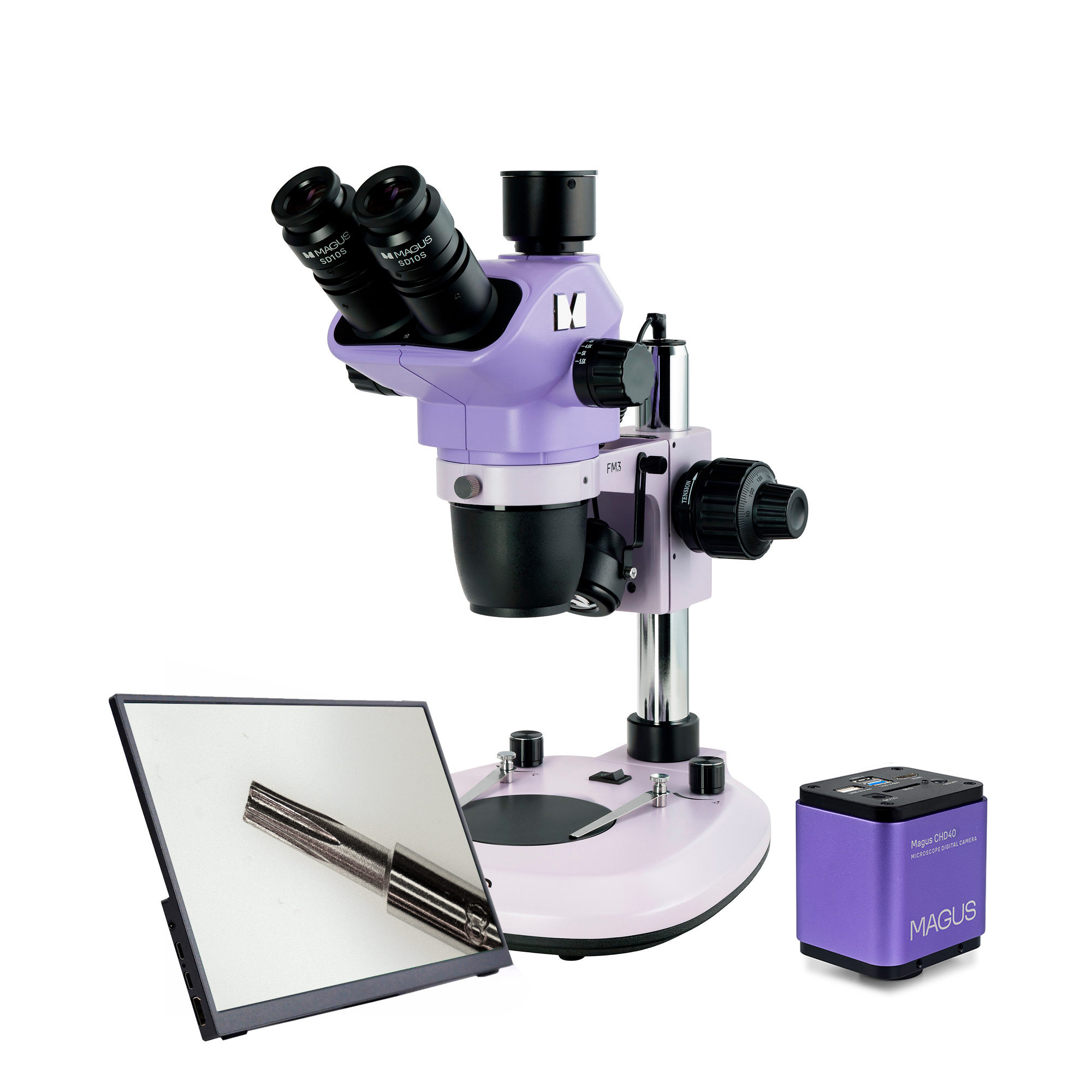 Estereomicroscopio digital MAGUS Stereo D8T LCD PLUS