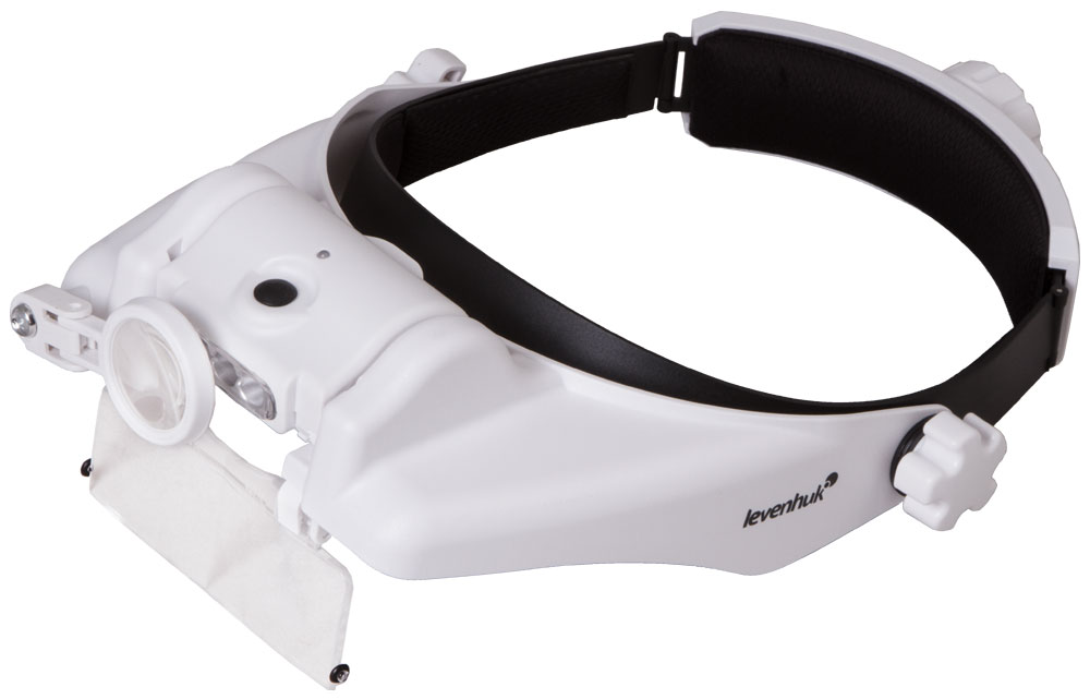 Lupa frontal recargable Levenhuk Zeno Vizor HR4