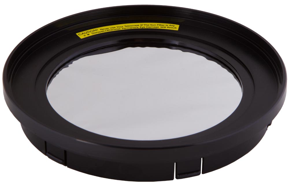 Filtro solar Levenhuk para telescopios reflectores de 130 mm